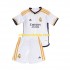 Camisola Real Madrid Criança Equipamento Primeiro 2023-2024 Manga Curta